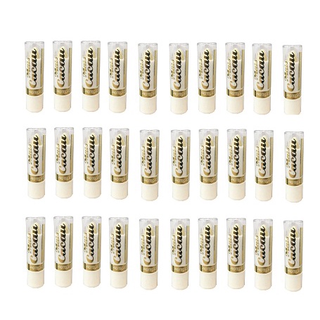 Kit 20 Manteigas de Cacau Mais Cacau Protetor Labial de Cacau Hidratante Labial Própolis em Oferta na Shopee