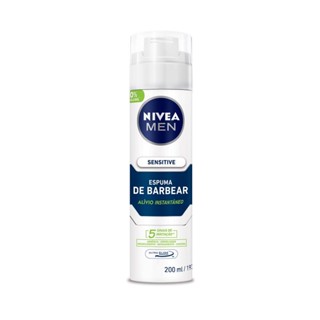 Espuma de Barbear Nivea Men Sensitive Ultra Glide 200ml