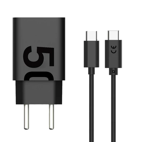 Carregador 50W Turbo Power Carregamento Rápido USB-C+Cabo tipo-C