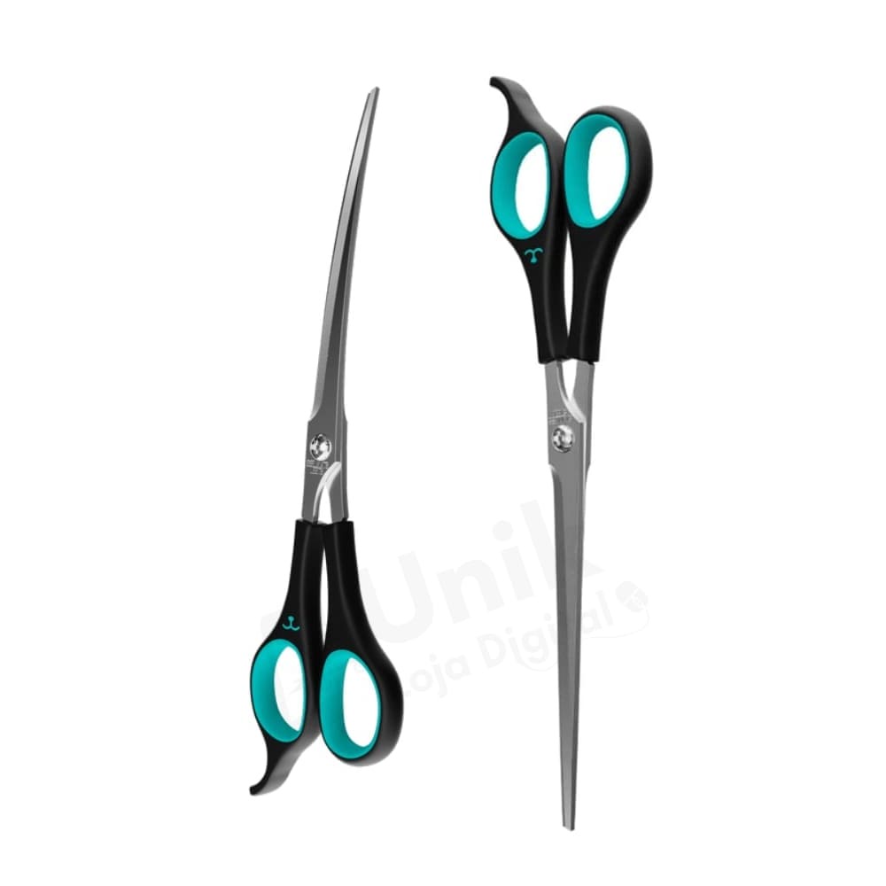 Kit Tesoura Curva e Reta 7.5" Propetz