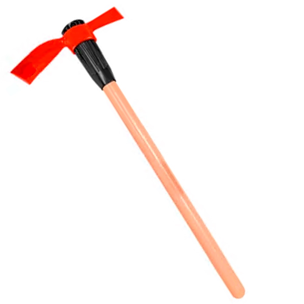 Chibanca Tipo Picareta Fundida Forjada Com Cabo Madeira Em Ferro Tenace em Oferta na Shopee
