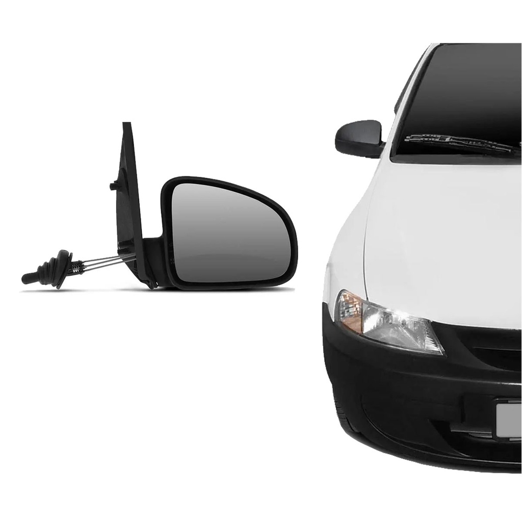 Retrovisor Externo Celta 2000 a 2006 Controle Manual