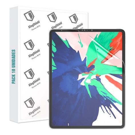 Pack 10 Unidades Película Kingshield Hd Premium (G) Para Tablets Até 11 Polegadas (Fosca) - Maquina de Corte Plotter X5