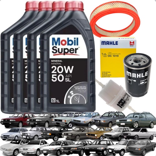 Kit Troca De Óleo Gol Parati Voyage Saveiro Santana Passat - Spare Parts and Accessories for Vehicles