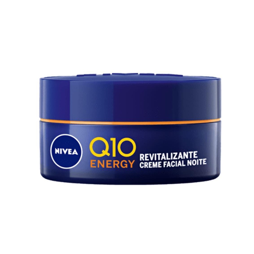 Creme facial antissinais noite nivea q10 energy vitamina c com 50g -