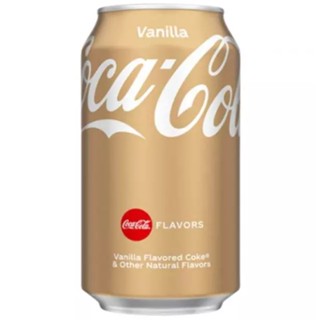 Coca Cola Vanilla Refrigerante com Sabor Baunilha - 355ml