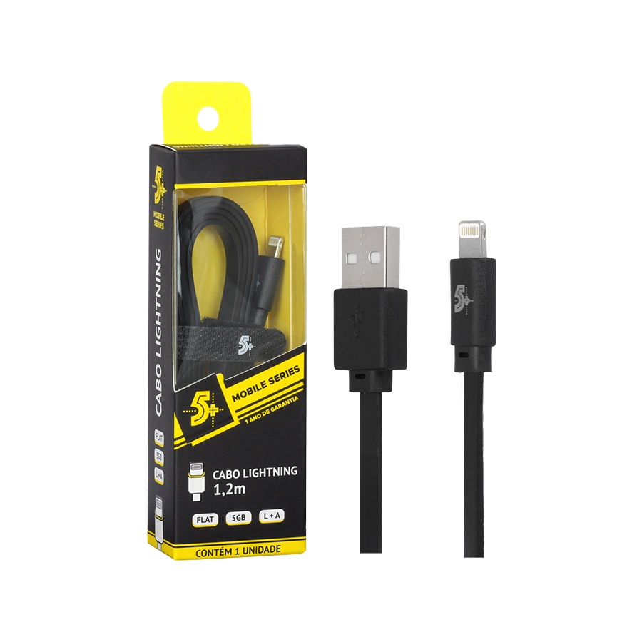 Cabo Carregador Usb Otg Lightning 5gb 1.2 metros - Original