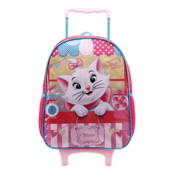 Mochila De Rodinhas Infantil Gatinha Marie Xeryus 11580