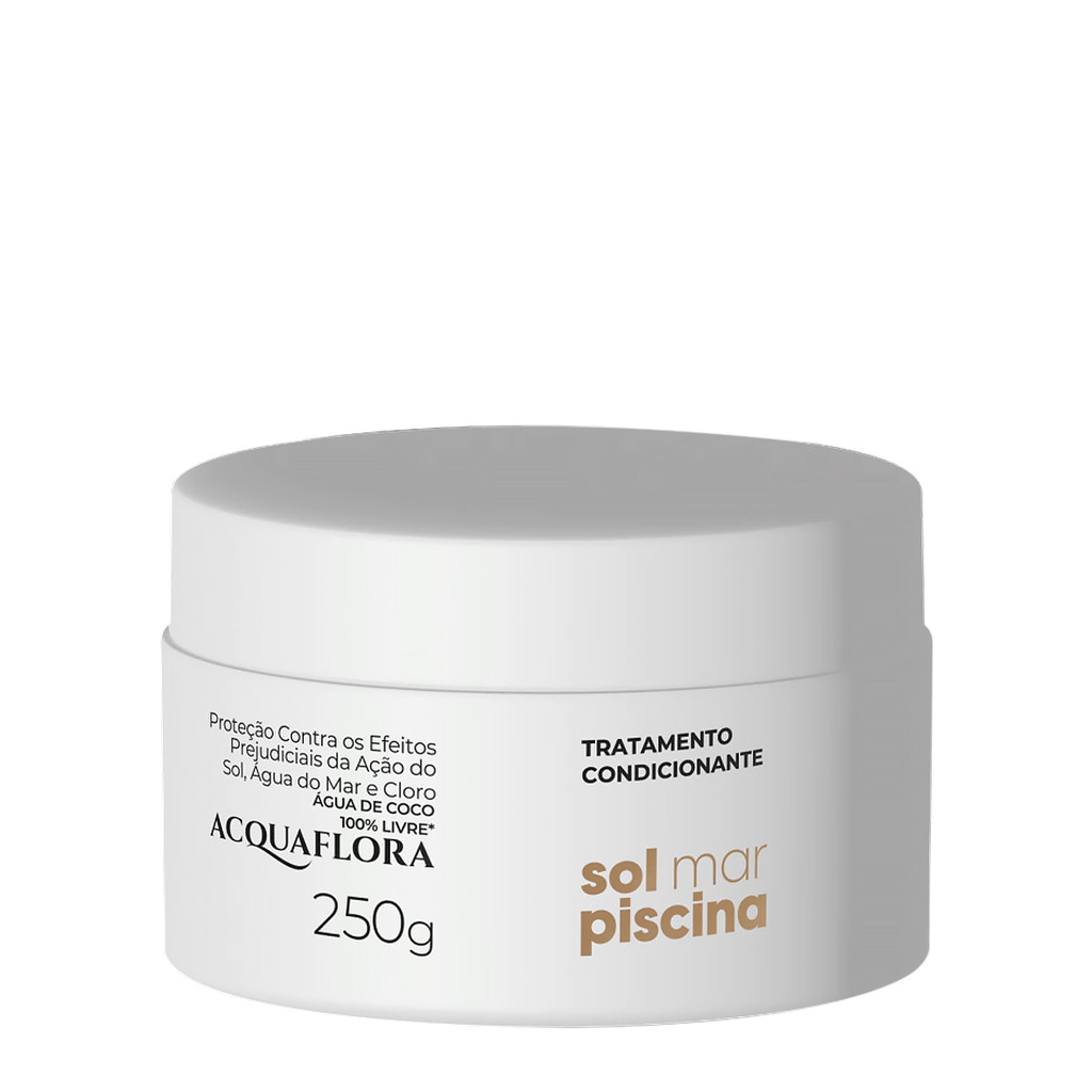 Acquaflora Sol Mar Piscina - Máscara Capilar 250g em Oferta na Shopee