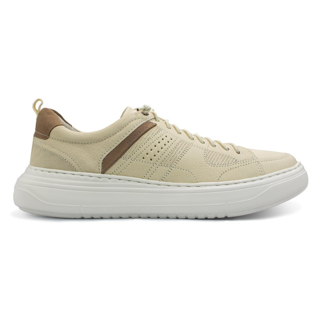 Tênis Democrata Masculino Couro Denim Joe Ultra Light - Men Shoes