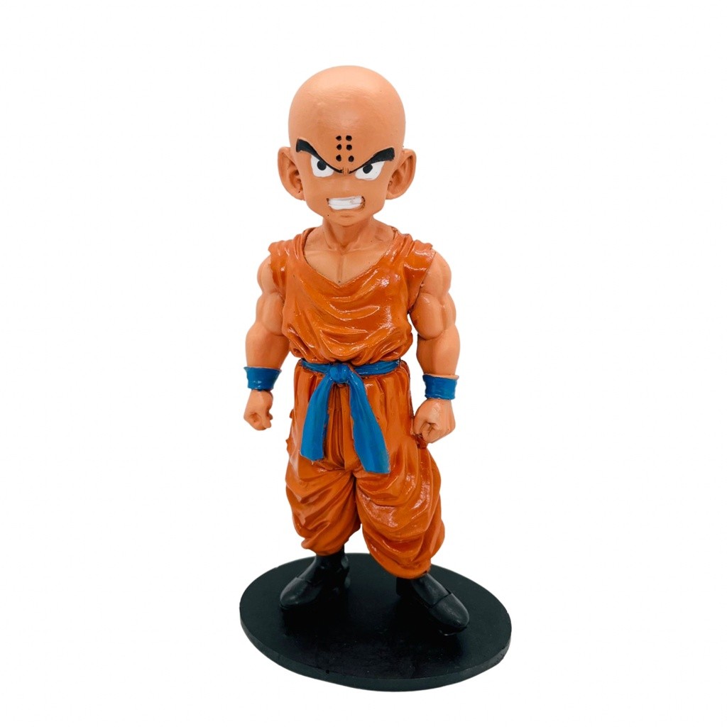 Boneco Colecionável Estátua Action Figure Kuririn Dragon Ball Guerreiros Z Resina