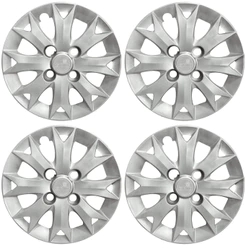 Calota Aro 13" cor Prata Mod Palio Fire 2014 (Jogo c/ 4 Calotas) Grid - 158CB-PTA-E
