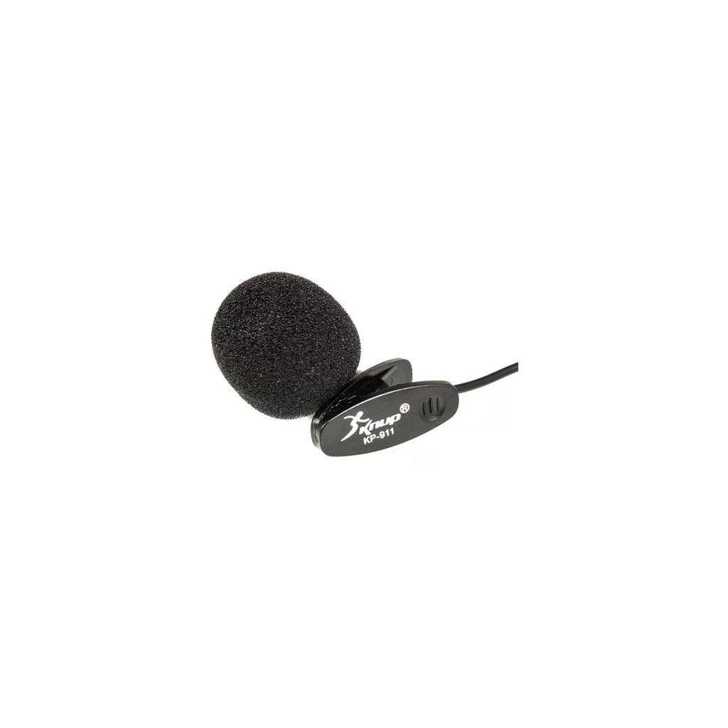 MICROFONE KNUP KP-911 LAPELA PLUG&PLAY COR PRETO