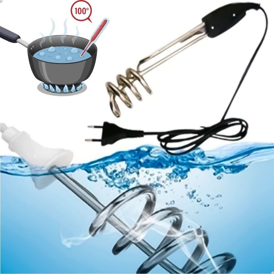 Aquecedor  Elétrico Ebolidor De Água Portátil 1000W 110V 500w 220V D Água, Rabo Quente