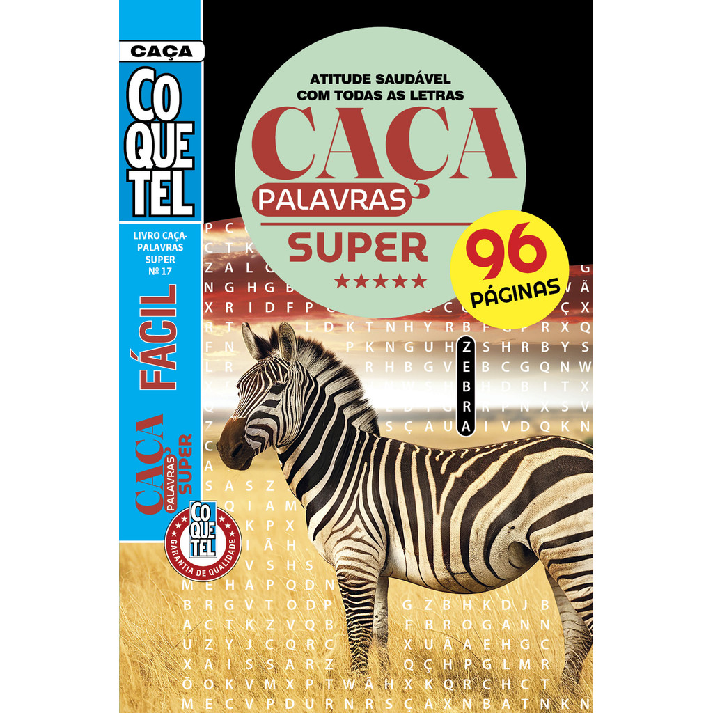 Livro Coquetel Caça-Palavras Super 17