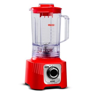 Liquidificador 15 Velocidades Vermelho Power Max Ln63 220V 1400W em Oferta na Shopee