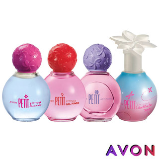 Deo Colônia Petit Attitude Avon 50ml (Infantil Feminina): Lavande, Libellule, Girl Power e Attitude Clássico