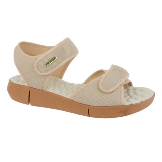 Sandália Papete Feminina Ortopédica Anatômica Massageadora Leve Macia Utra Conforto Via Angel 56.04 em Oferta na Shopee