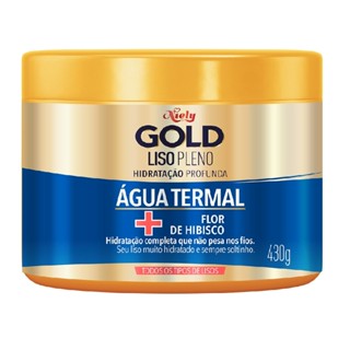 Máscara Capilar Hidratação Profunda Niely Gold Liso Pleno 430g