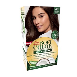 Kit Tintura Soft Color Castanho Médio 40 Soft Color