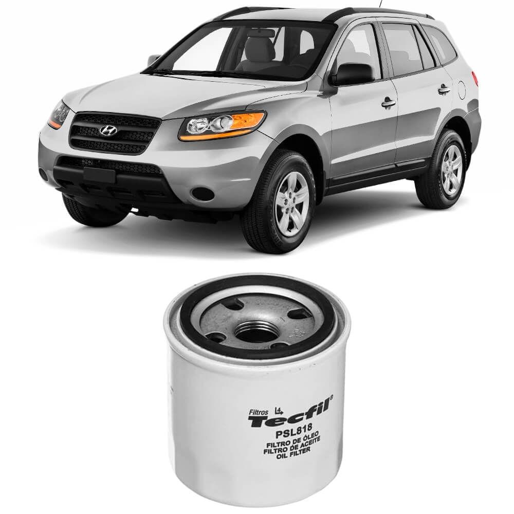 Filtro Óleo Hyundai Santa Fé 2.7 2001 A 2011 Tecfil em Oferta na Shopee