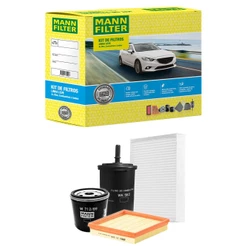 Kit Filtro Novo Polo 1.6 2018 A 2019 Original Mann-filter