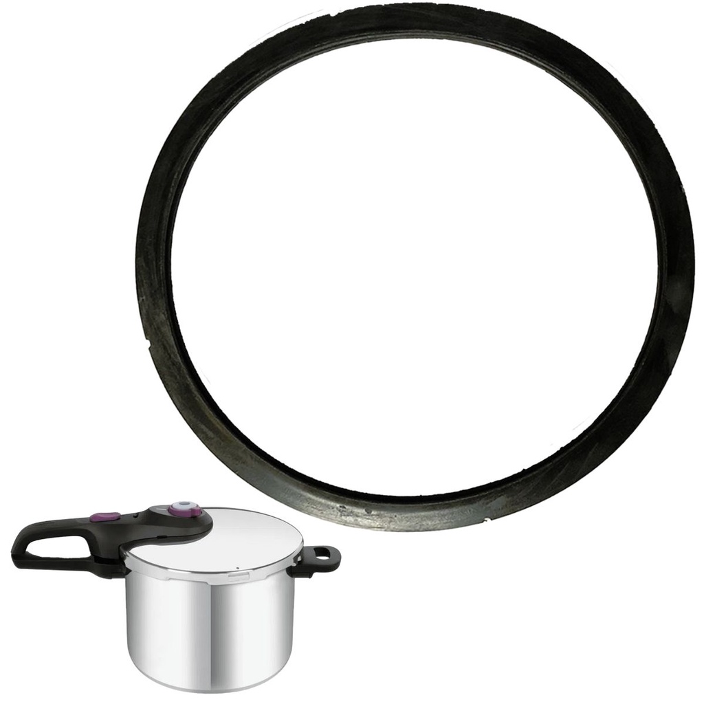 Borracha de Panela de Pressão Rochedo Inox Fechamento Externo 6 e 8 Litros 28x26