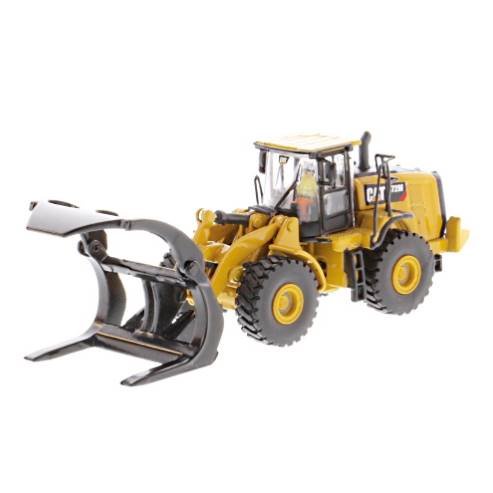 Miniatura Caterpillar Carregadeira de Toras 972M - 1:87 - HO - Diecast Masters
