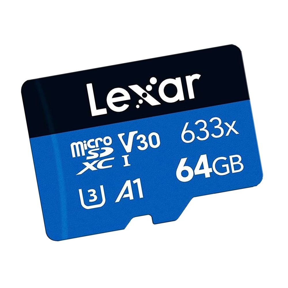 Detalhes do Cartão de Memória Lexar Micro Sdxc 64gb Microsd 100Mbs