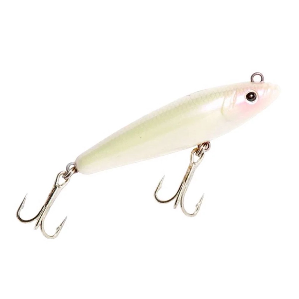 Isca Artificial Para Pesca De Meia Água Nelson Nakamura Fatal 80 8cm 10g Cor Opaca Pérola 102