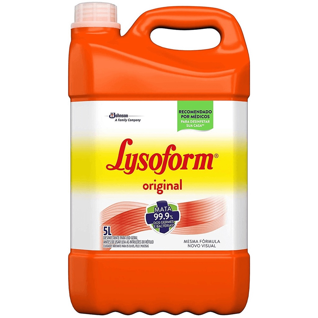 Desinfetante Líquido Lysoform Bruto - 5L em Oferta na Shopee