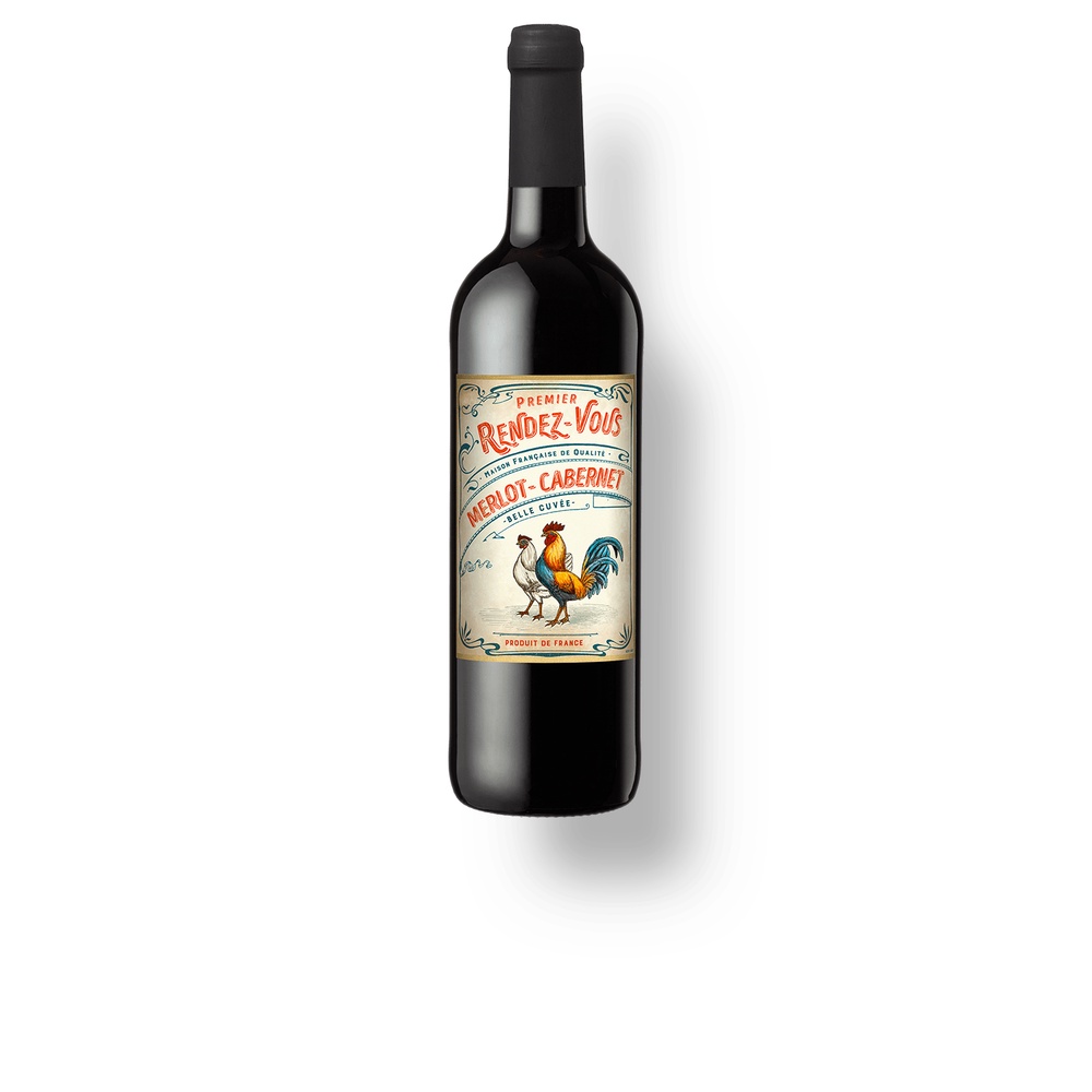 VINHO RENDEZ VOUS PREMIER MERLOT CABERNET SAUVIGNON 750ML
