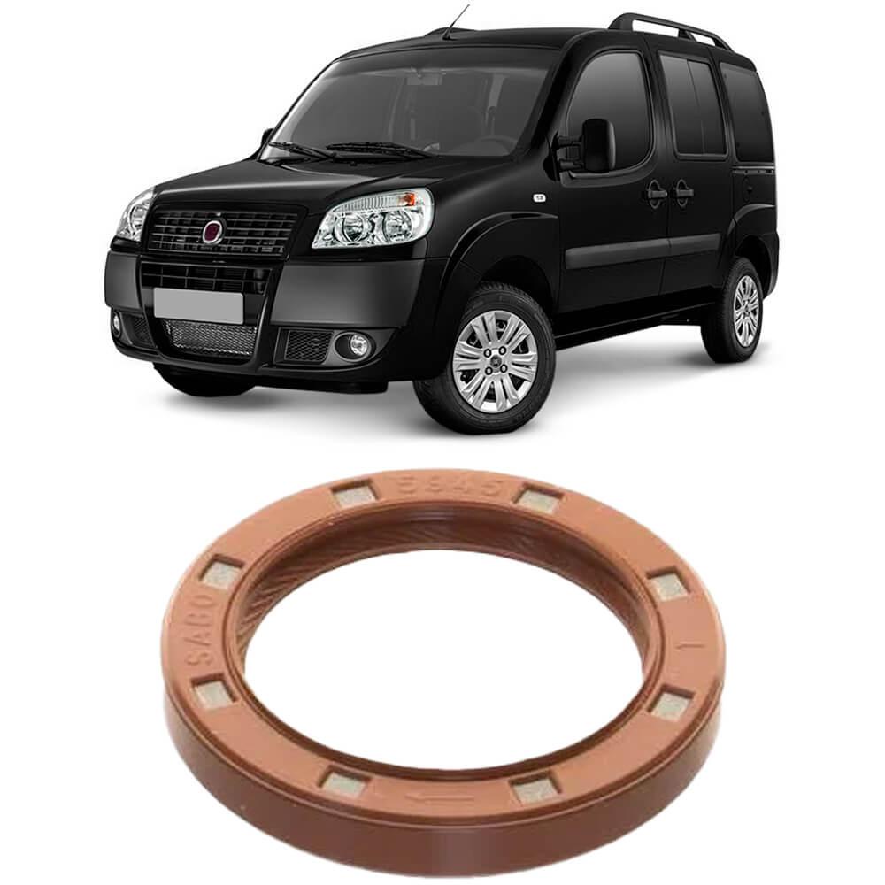 Retentor Polia Virabrequim Fiat Doblo Idea Fiorino 2003 a 2023 Dianteiro Sabó 05266BRAGF