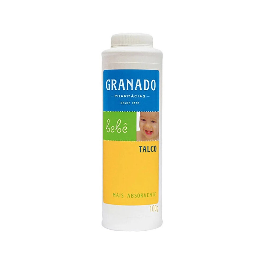 Talco Infantil Granado Bebê 100gr em Oferta na Shopee