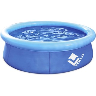 Piscina Inflável Redondo PVC 1.000 Litros Divertido Conforto Vollo