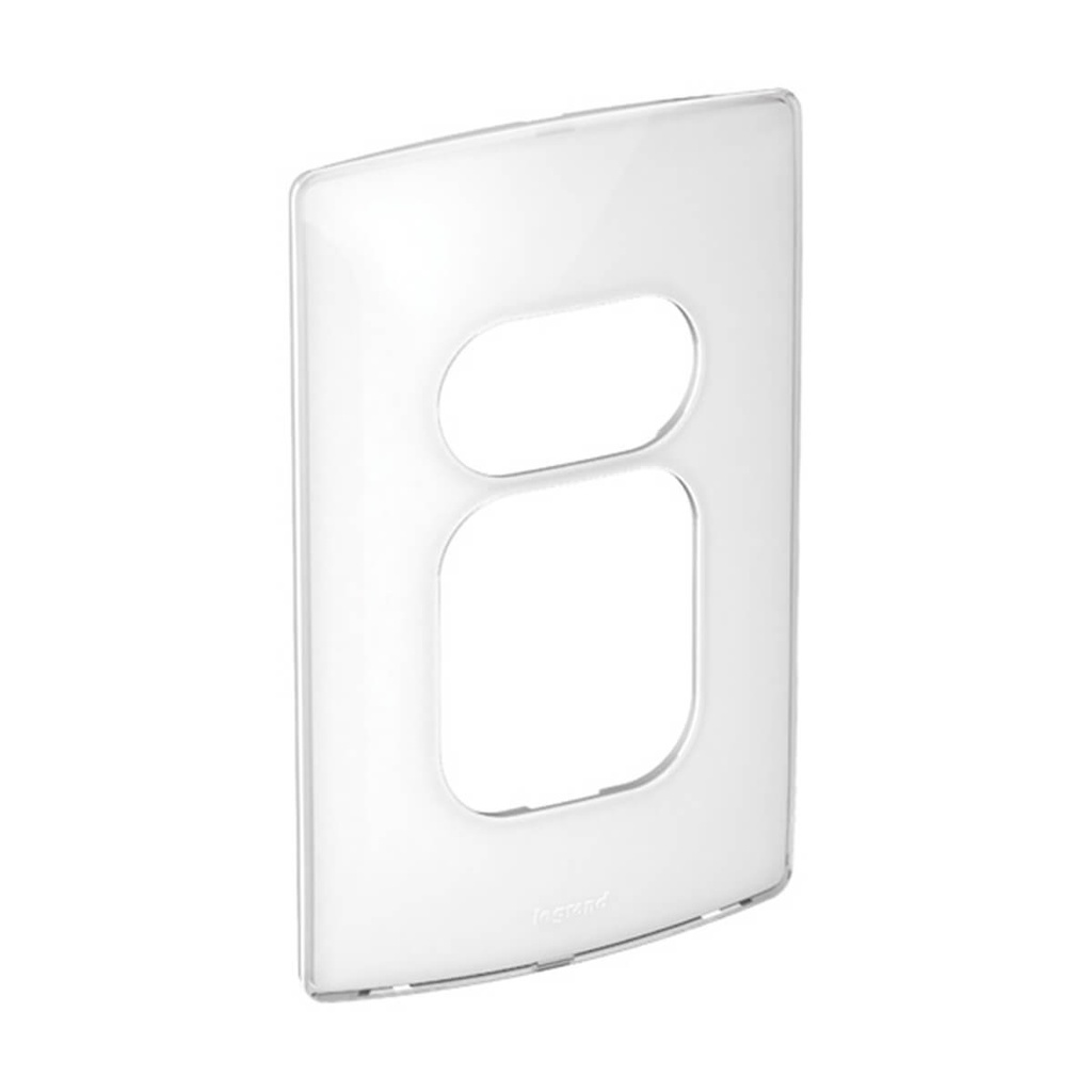 Placa 3 Postos 2+1 Nereya Legrand 4x2 Sugar Gloss 663243 Legrand