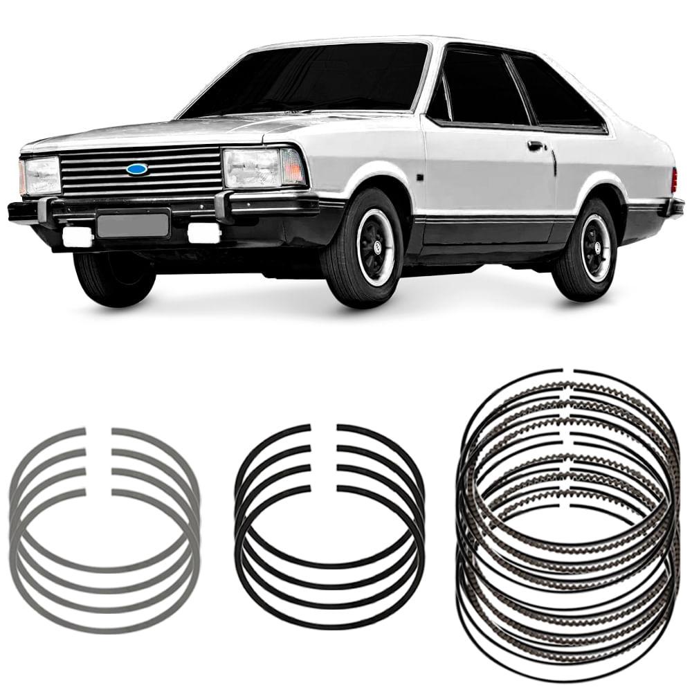 Jogo Anel Segmento STD Ford Corcel 79 a 85 Metal Leve