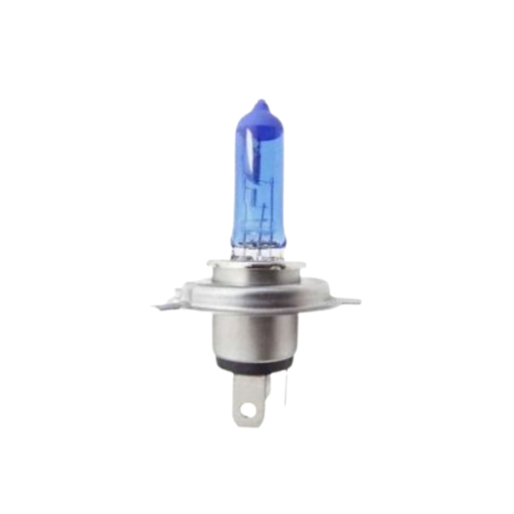 Lâmpada Farol Conector H4 Hod 12v 35/35W P43T Azul Tronik