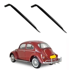 Par Tubo Suporte Parachoque Traseiro Fusca Ate 70
