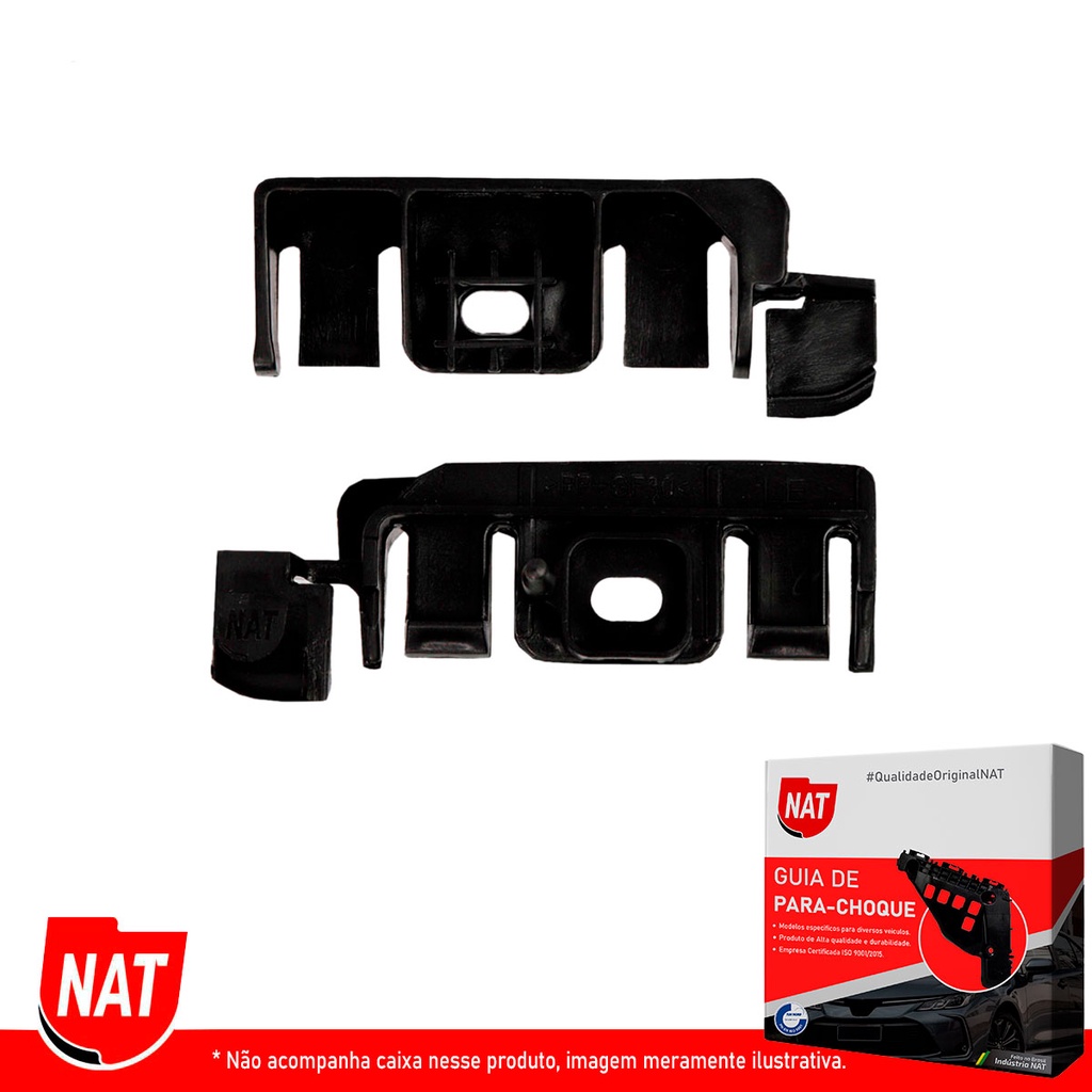 Guia Parachoque Ecosport 2008 Até 2012 Superior Dianteiro em Oferta na Shopee