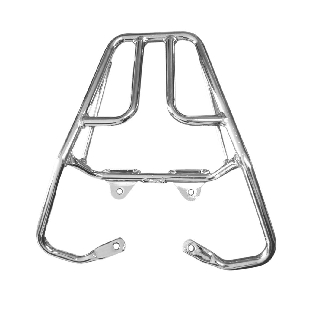 Bagageiro Cromado Suporte Baú Moto Titan 150 Ks/Es Fan 125 Fan/Start 160 em Oferta na Shopee