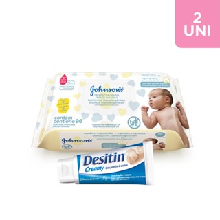 Kit Desitin Creamy 57G + Johnson