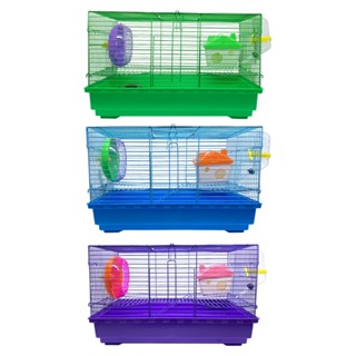 Gaiola Hamster Roedores Labirinto 2 Andares Savana Pet