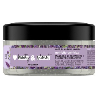 Máscara de Tratamento Love Beauty And Planet Óleo de Argan e Lavanda 190g
