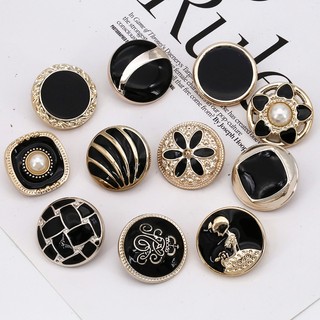 10PCS 21MM Botões De Resina Bonitos E Luxuosos Coat Windbreaker Acessórios De Camisola Vários Estilos De Costura De Bricolagem