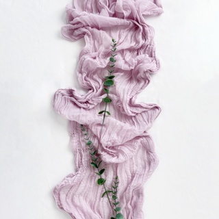 Corredor De Mesa De Gaze Translúcida Decoração Festa De Casamento vintage Arco De Banquete De Natal em Oferta na Shopee