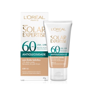 Protetor Solar Facial L'oréal Solar Expertise Antioleosidade Fps60 Clara em Oferta na Shopee