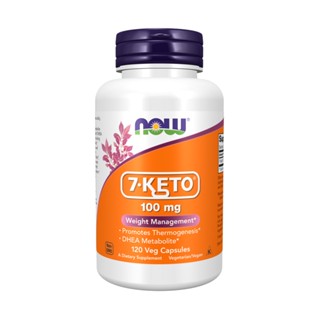 7-Keto Dhea 100mg Now Foods 120 Veg Caps Importado