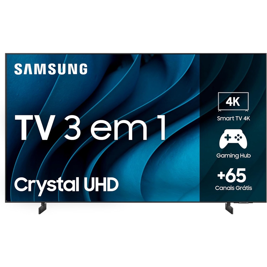 Samsung Smart TV Crystal 50" 4K UHD CU8000 - Alexa built in, Samsung Gaming Hub, Painel Dynamic Crystal Color