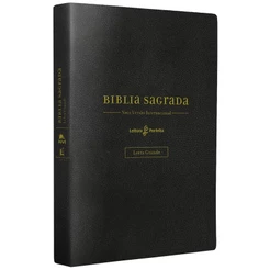 Bíblia Sagrada | NVI | Leitura Perfeita | Letra Grande |Espaço para Anotações |Capa Couro Soft Preta